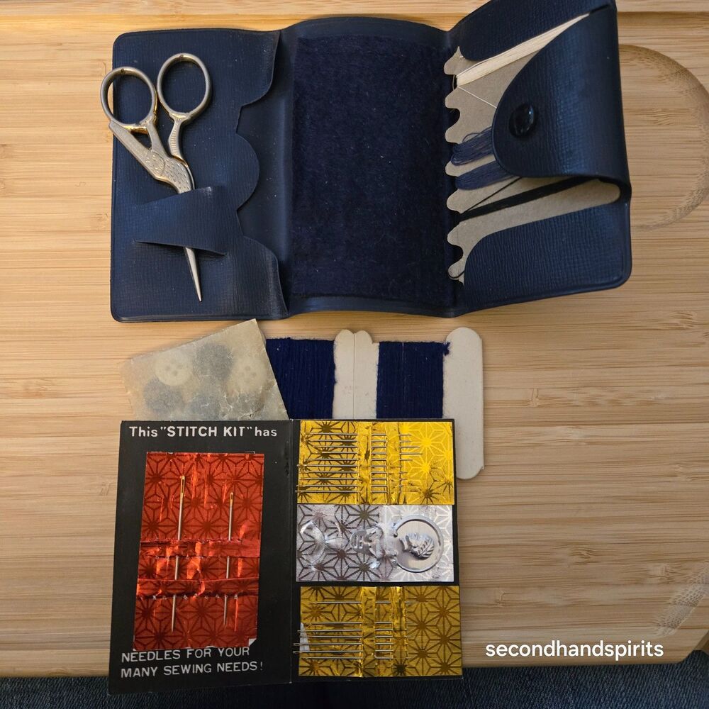 Vintage US Air Force Sewing Kit Scissors Thread Promo Advertising Needle Packet